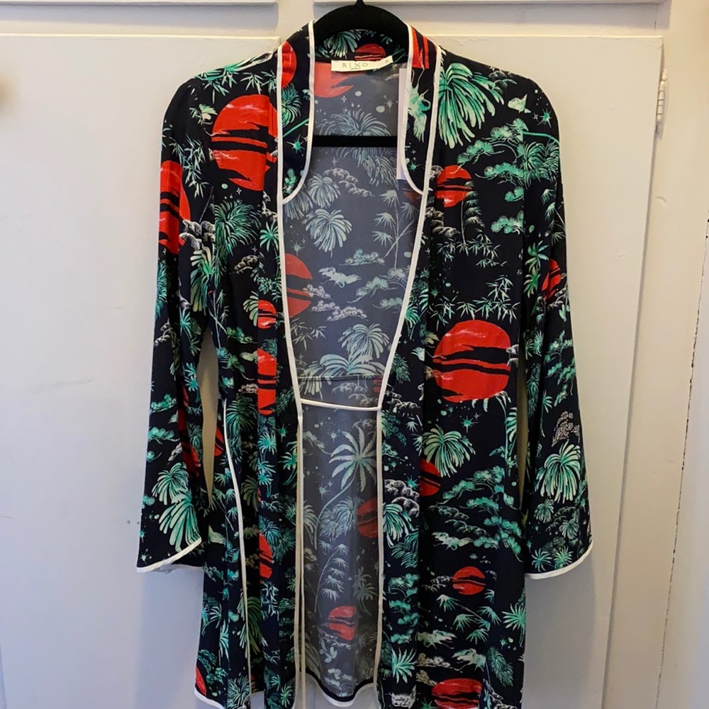 RIXO London wrap dress size Small